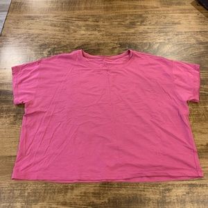 Lululemon Cates Crop Tee